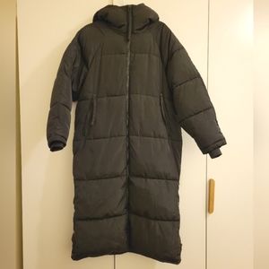 Zara Extra Long Puffer Coat